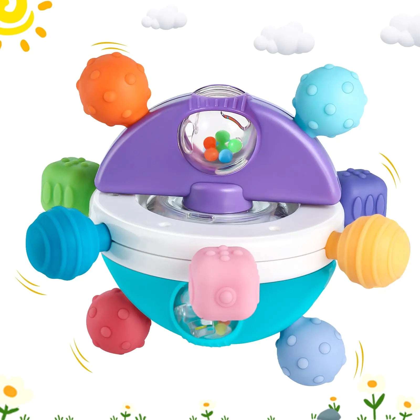 Soothing Silicone Baby Teether Toy