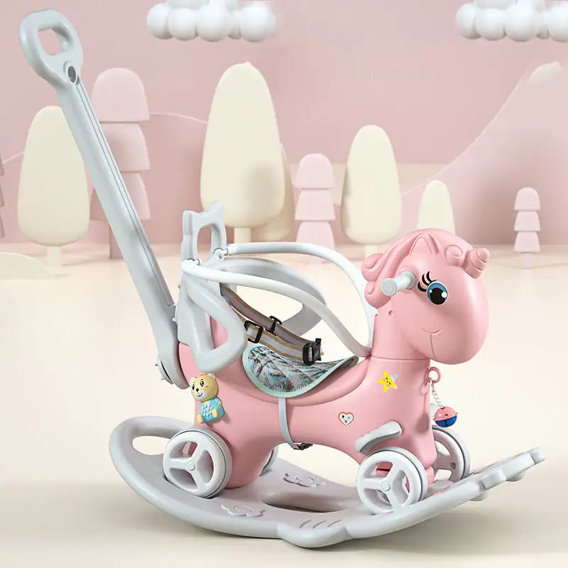 Unicorn Rocking Horse & Balance Bike Toy