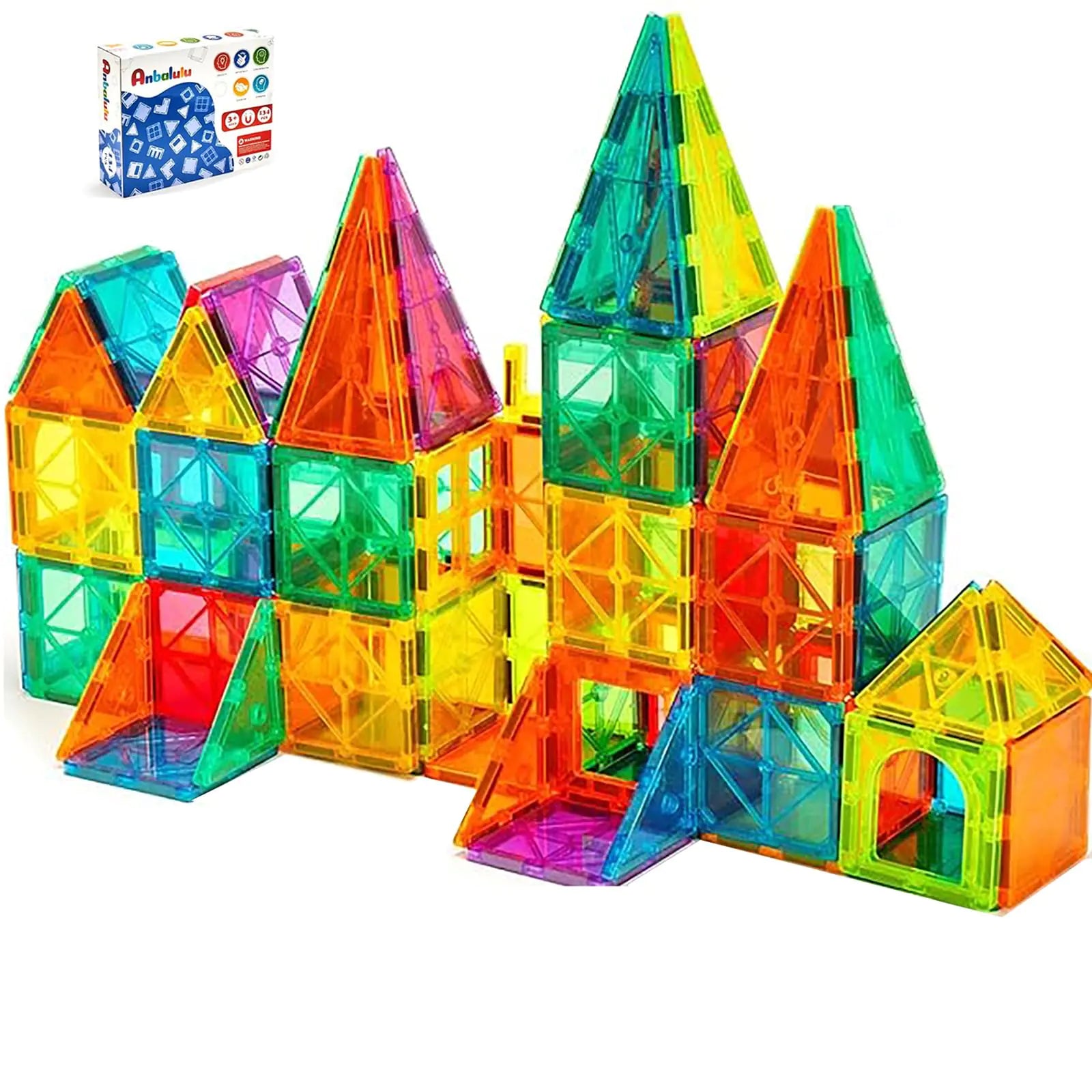 Magnetic Stacking Blocks Set – 30-Piece Beginner Kit