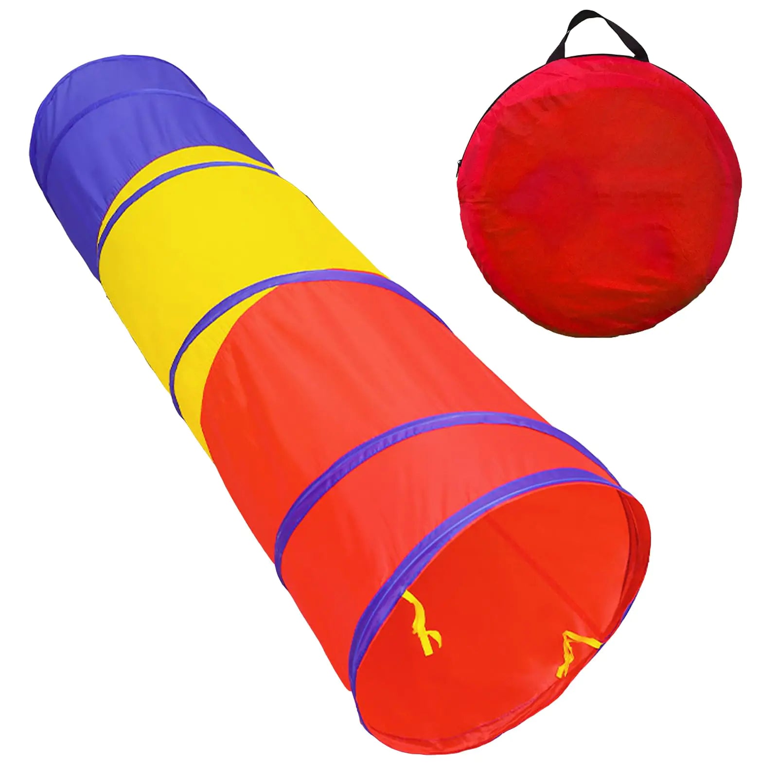 Colorful Pop-Up Kids Play Tunnel